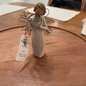 Willow Tree Angel Figurine with Heart